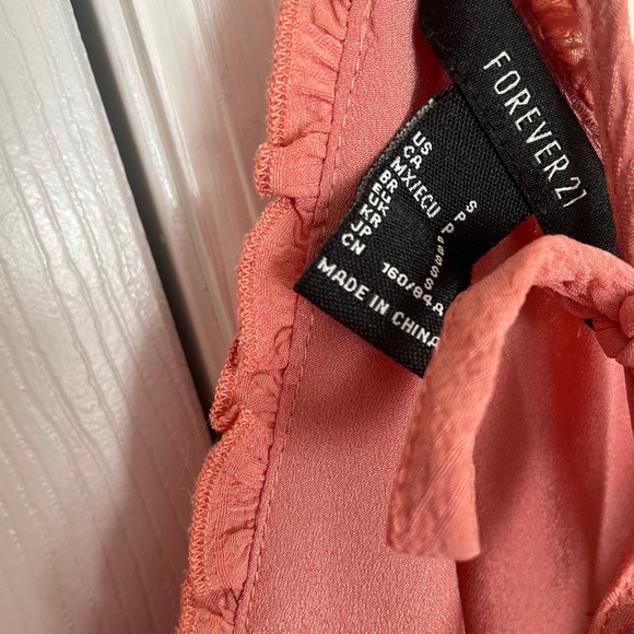 PINK FOREVER 21 DRESS SIZE SMALL - Picture 2 of 2